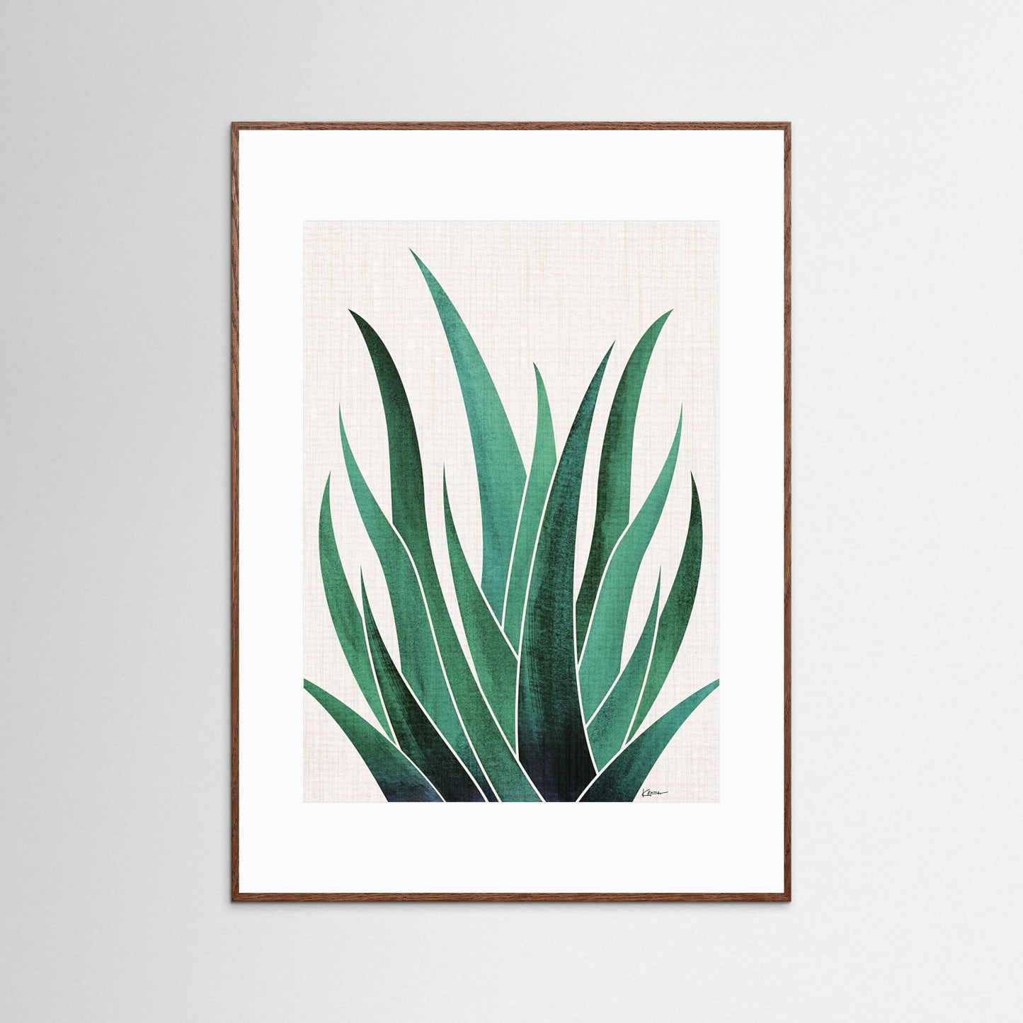 Desert Agave Cactus by Kristian Gallagher