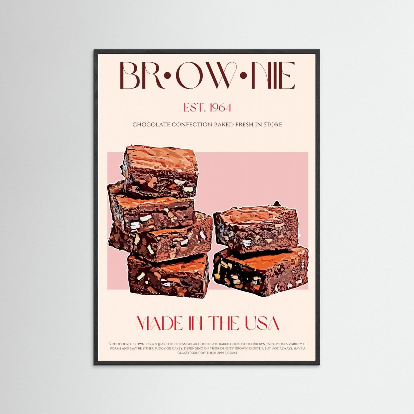 23ratiobrownieprint by Nazma Khokhar