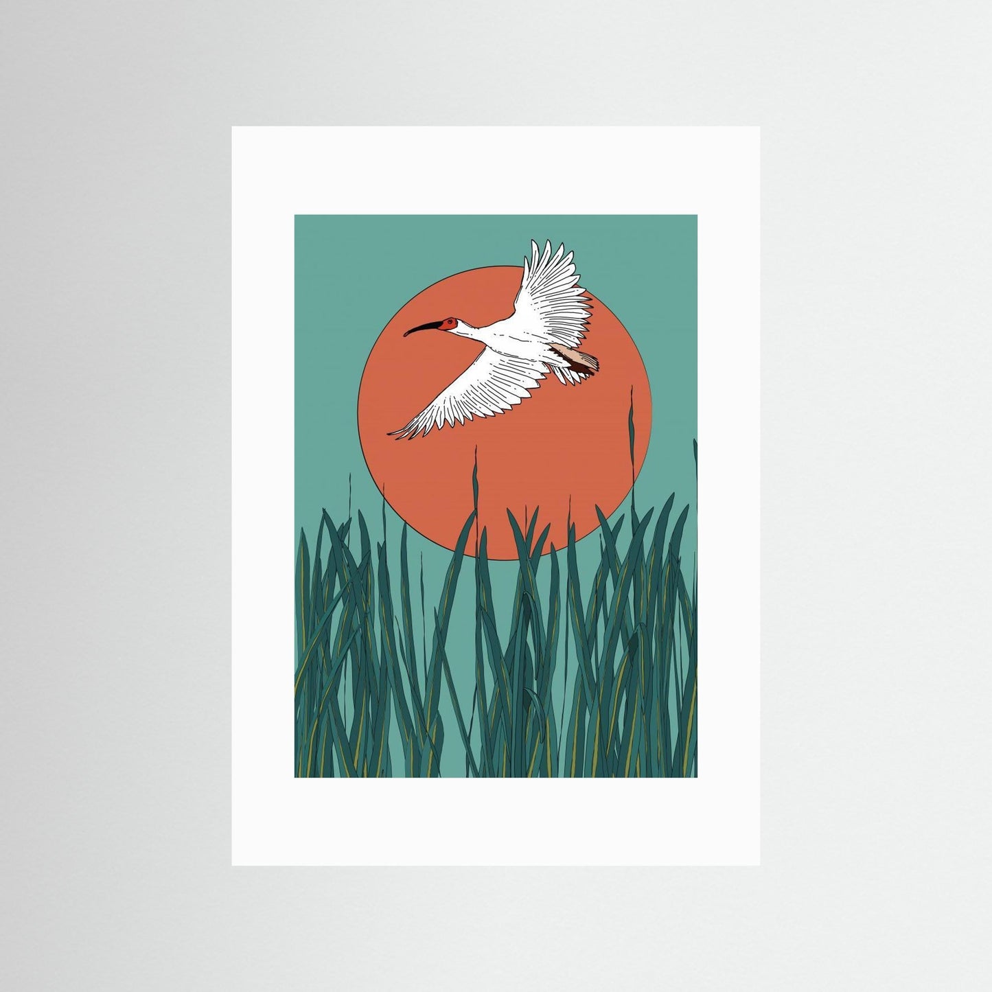 Japanese Crane by Nicholas