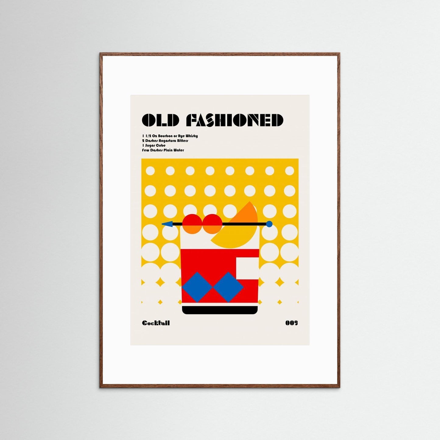 Old Fashioned Bauhaus Cocktail by Retrodrome