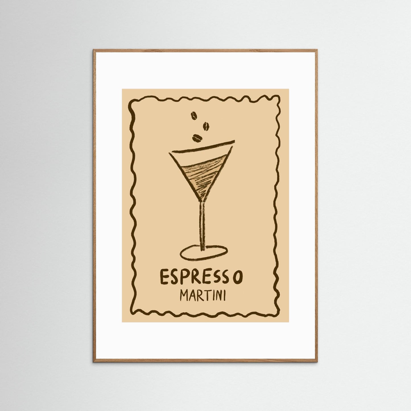 Poster Espresso Martini Up by Studio Dolci