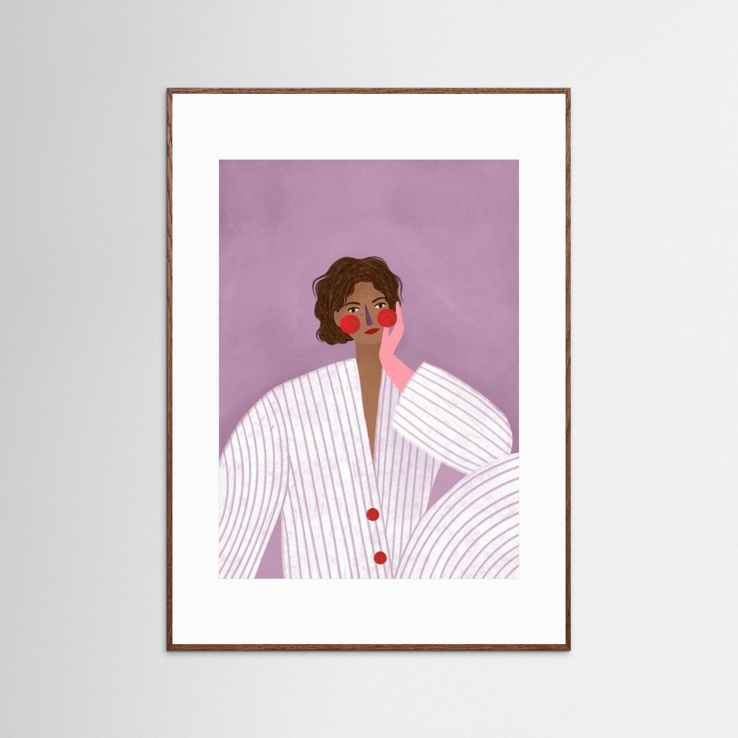 The Woman With the Pink Glove by Bea Müller
