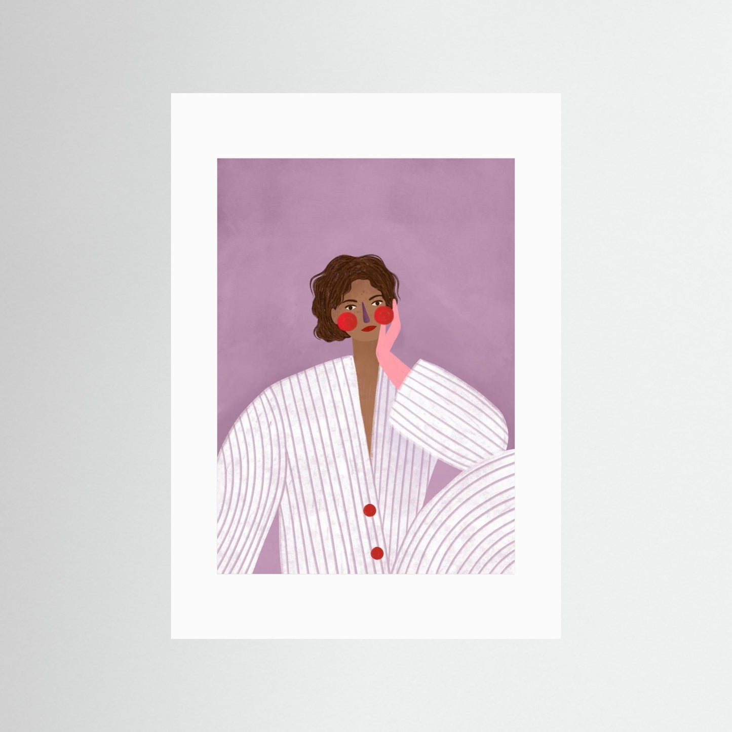 The Woman With the Pink Glove by Bea Müller