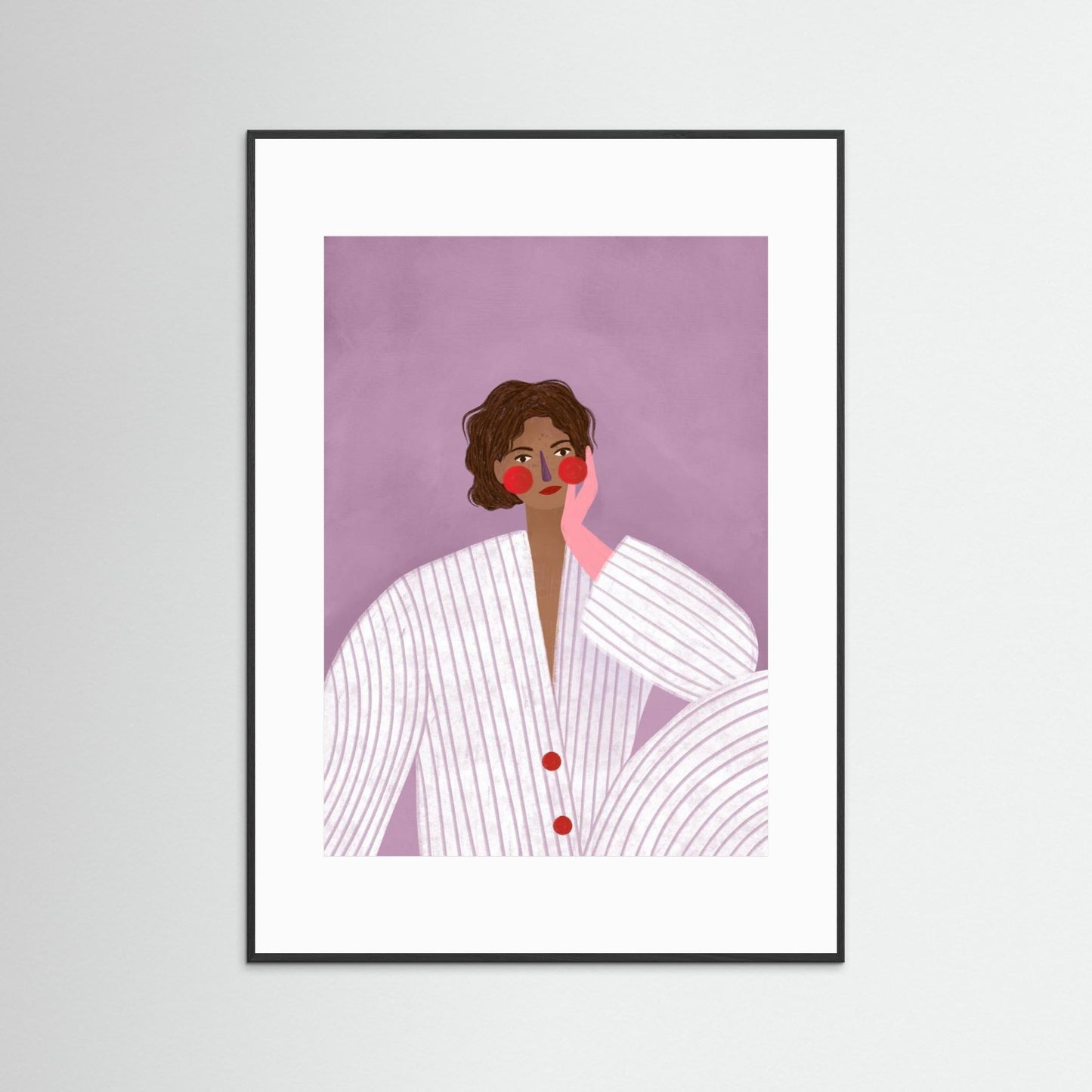 The Woman With the Pink Glove by Bea Müller