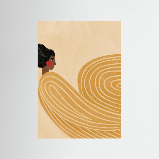The Woman With the Yellow Stripes by Bea Müller