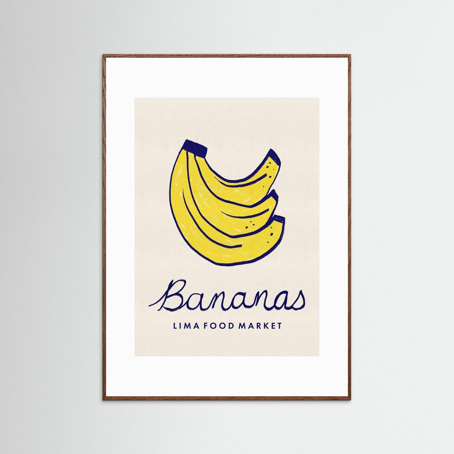 Bananas Lima Food Market Peru by Dirkie Nell