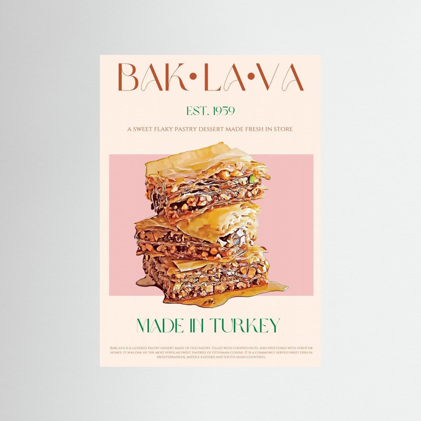 23ratiobaklavaprint by Nazma Khokhar