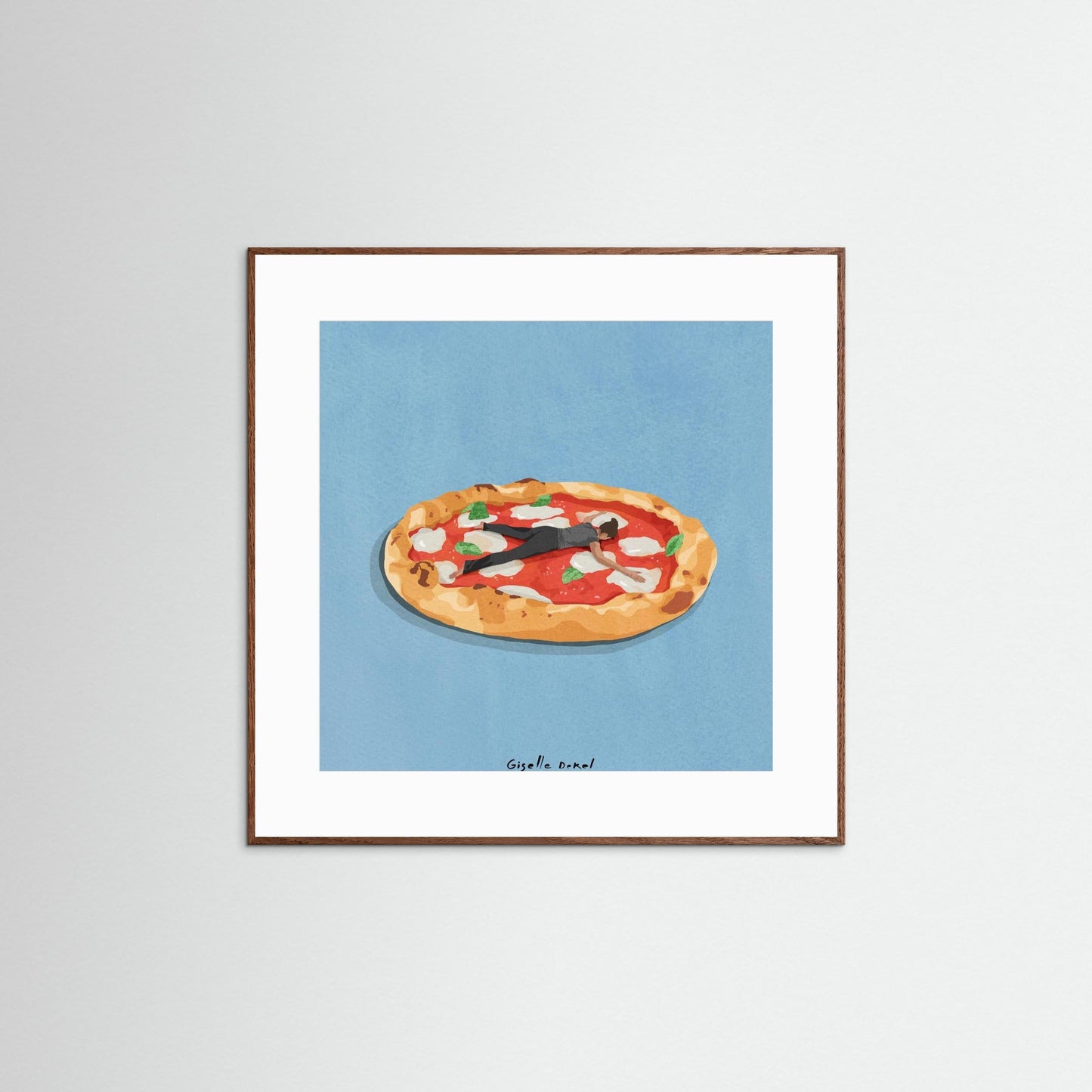 Pizza Girl by Giselle Dekel