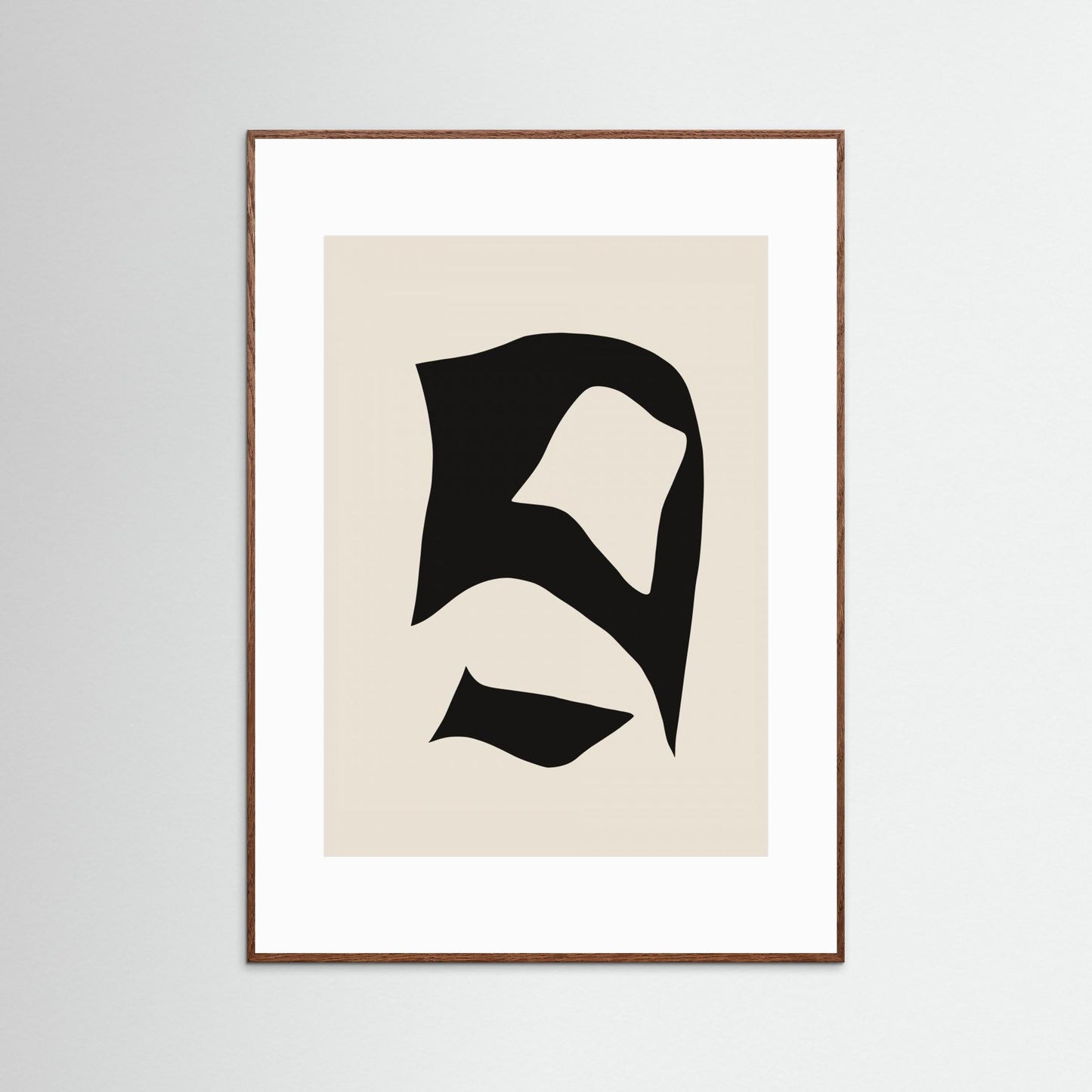 Distorted Black Cut Out by Little Dean