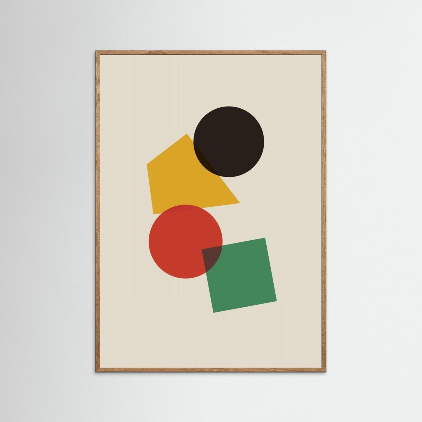 Geometric Composition 1 by Oju Design