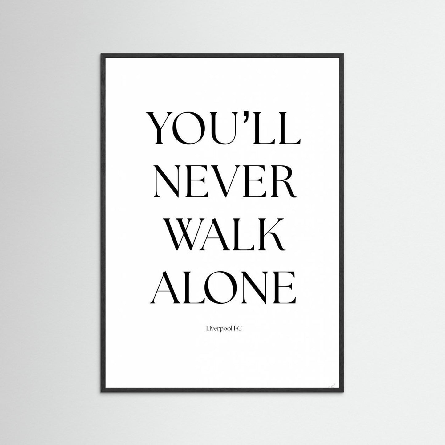 You will never walk alone by Anne Marie Volfova