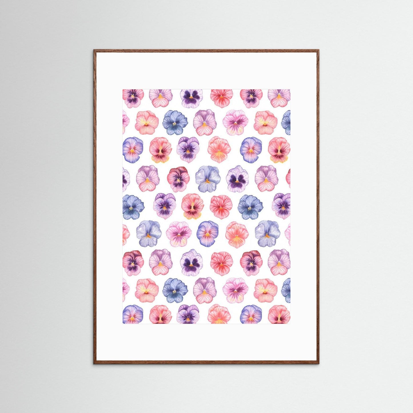 Pansy pattern by Linda Sitniece