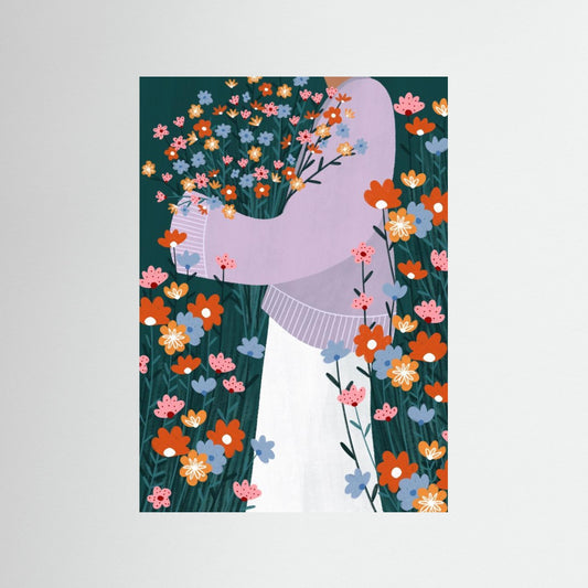 Wildflower Garden by Bea Müller