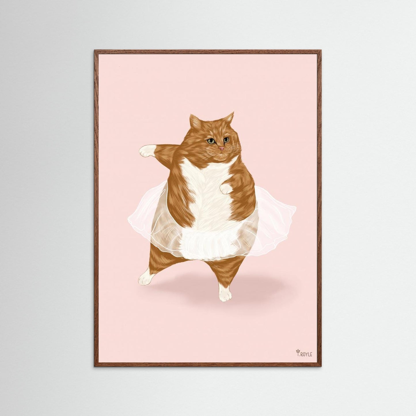 Ballet Cat - 'I can do anything I dream of' by Tara Royle