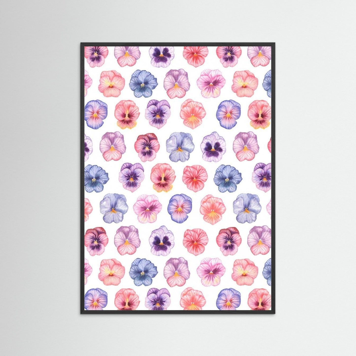 Pansy pattern by Linda Sitniece