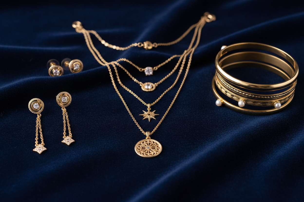 Women's jewelry realistic