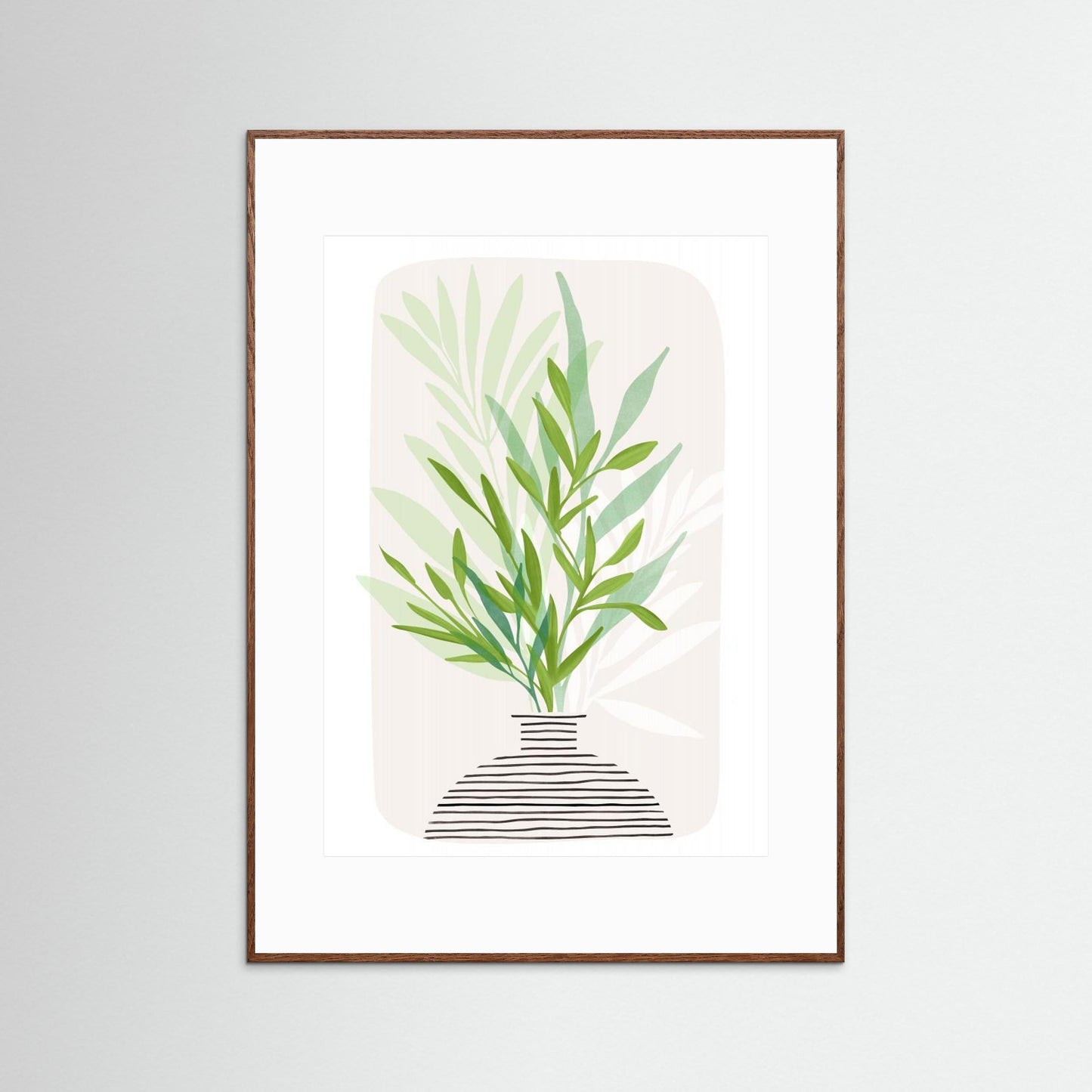 Painted Olive Branch Still Life by Kristian Gallagher