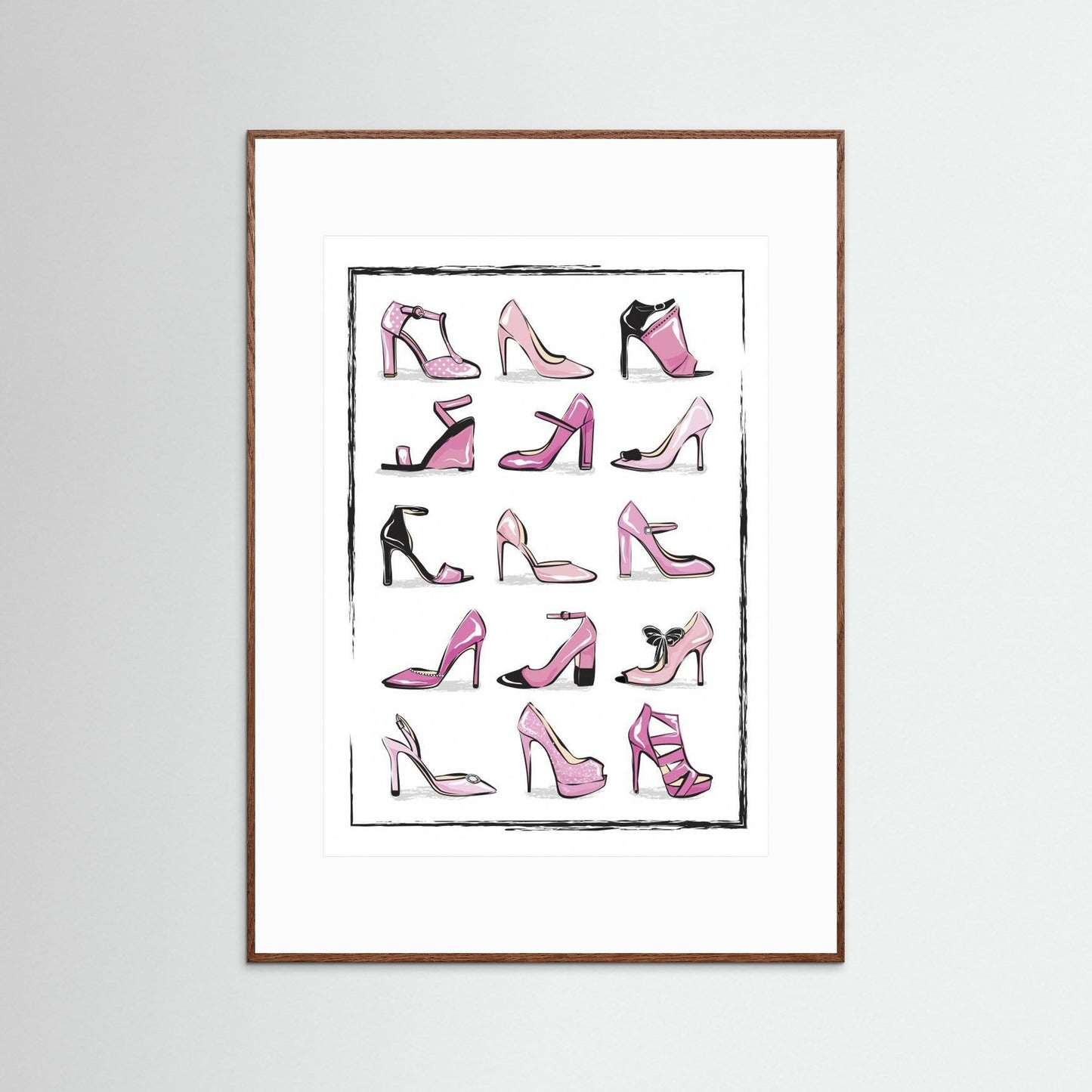 Pink Shoes by Martina
