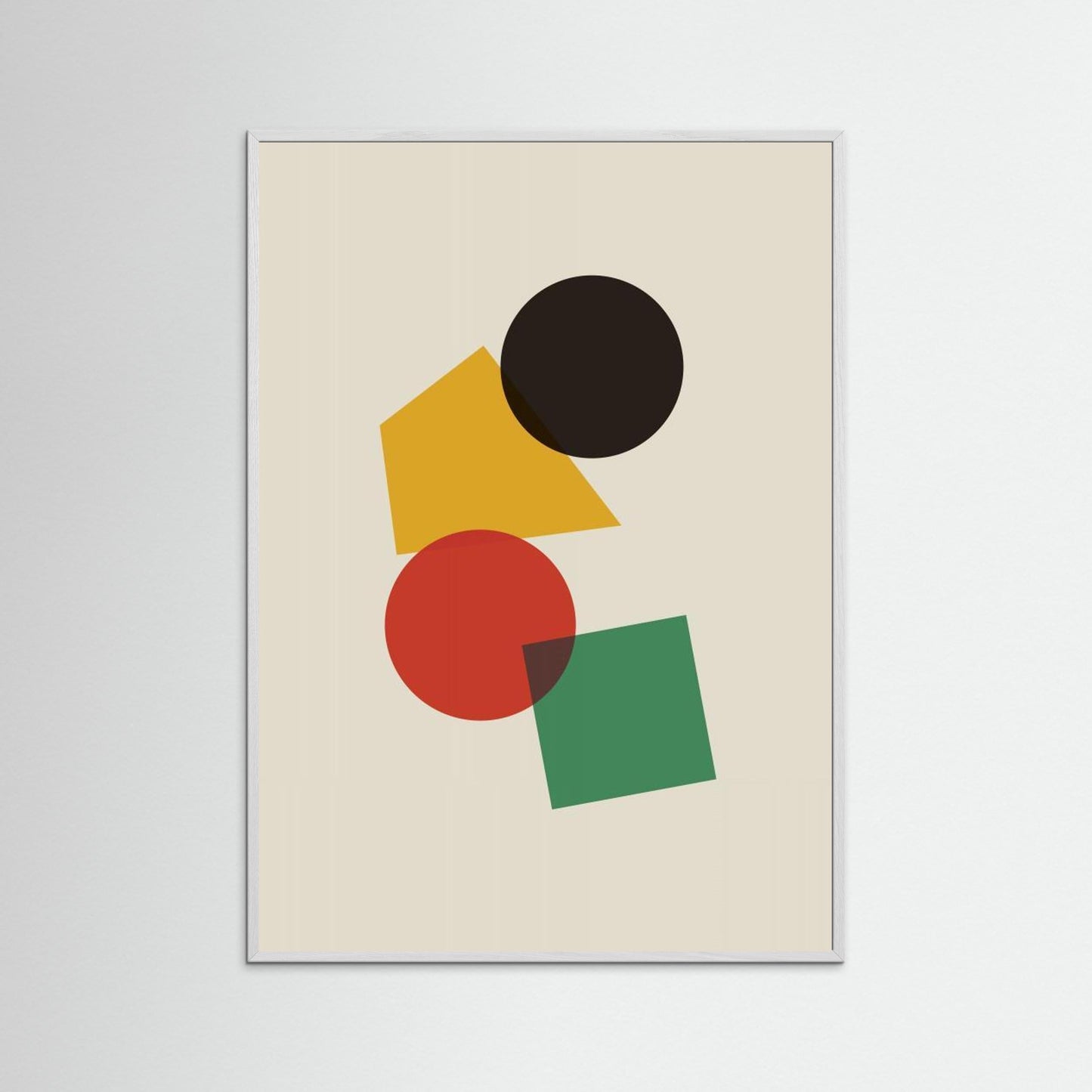 Geometric Composition 1 by Oju Design