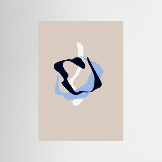 Scandi abstract 7 by Anne Marie Volfova