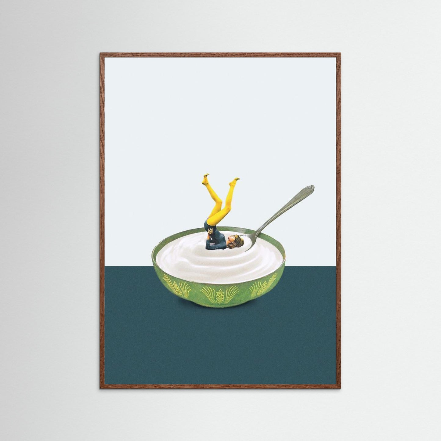 Yoga in my yogurt by Maarten Léon