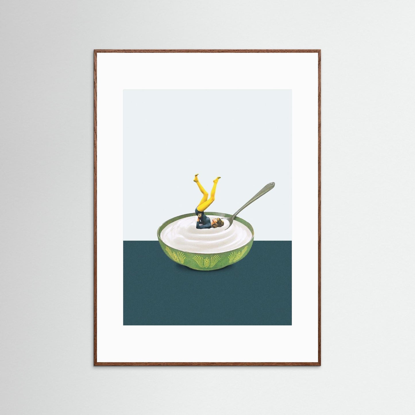 Yoga in my yogurt by Maarten Léon