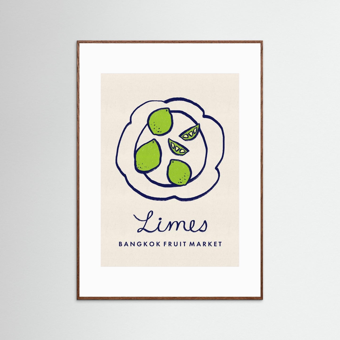 Limes Bangkok Food Market Thailand by Dirkie Nell