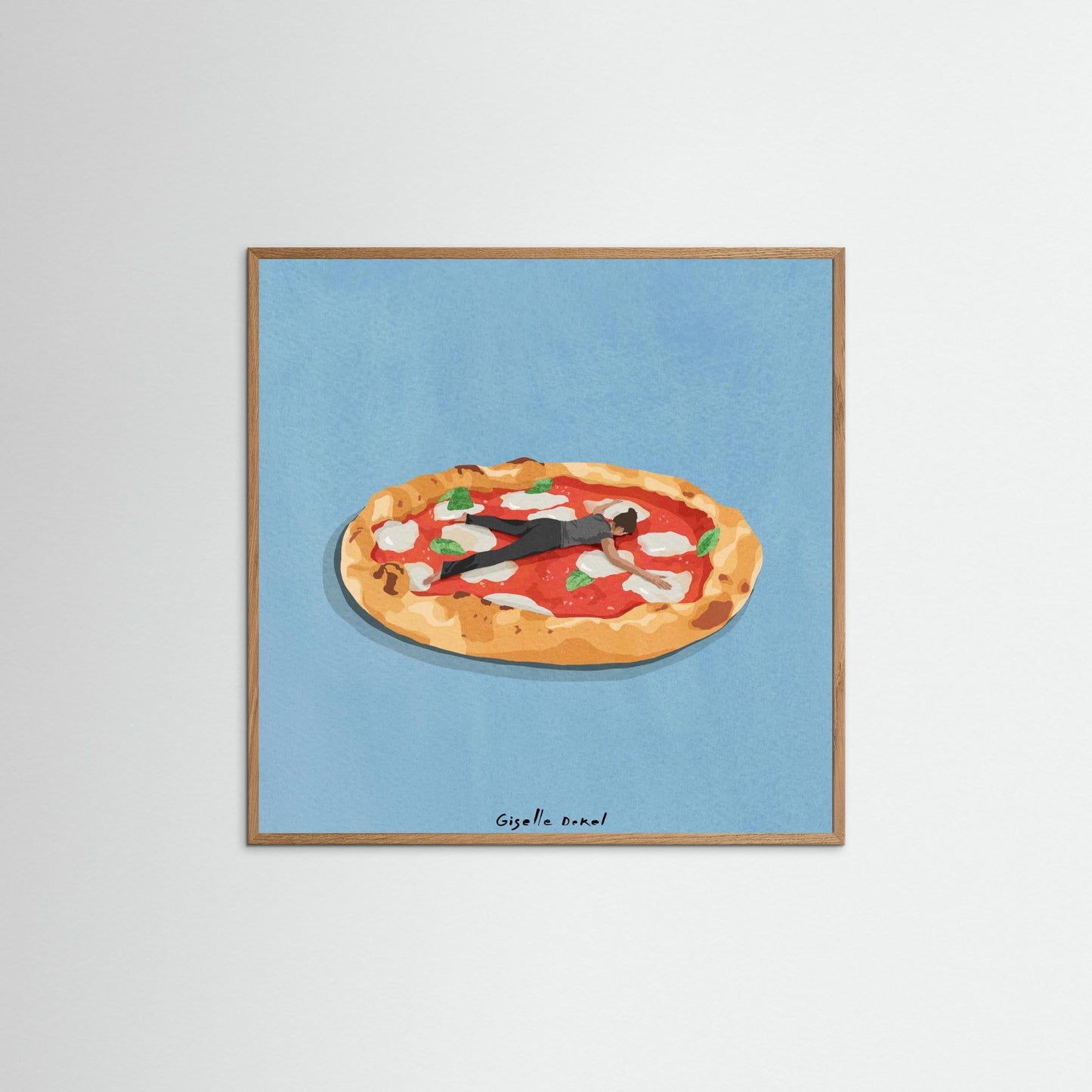 Pizza Girl by Giselle Dekel